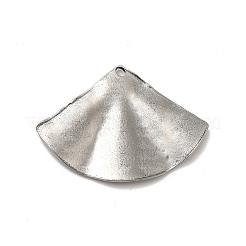 304ステンレススチールペンダントエナメルセッティング  ファン  ステンレス鋼色  21x29x2mm  穴：1.2mm&nbsp;LS-STAS-I694-22P