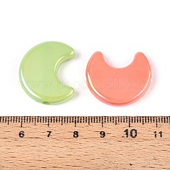UV Plating Opaque Acrylic Beads&nbsp;OACR-T028-59