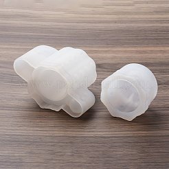 DIYキャンドル作り  レジン型  UVレジン用  エポキシ樹脂工芸品作り  ホワイト  ホワイト  71x97x54.5mm  内径：41.5mm&nbsp;SIMO-M045-11