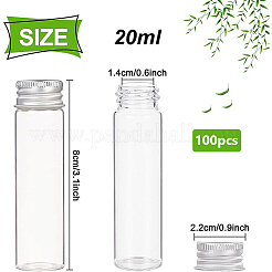100Pcs Empty Glass Bead Storage Tubes&nbsp;AJEW-BC0009-83C