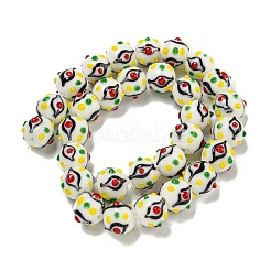 Handmade Lampwork Beads Strands&nbsp;LAMP-N025-05G