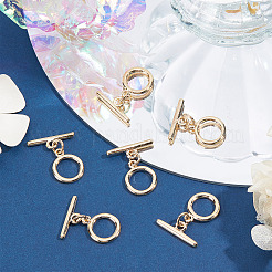 12 Sets Brass Toggle Clasps&nbsp;KK-CN0001-98