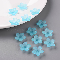 Frosted Acrylic Bead Caps&nbsp;MACR-S371-08A-755