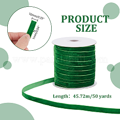 50 Yards Single Face Velvet Ribbin&nbsp;OCOR-WH0086-41A