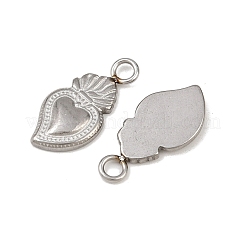 304 Stainless Steel Pendants&nbsp;STAS-A129-08P