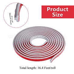 PVC Self-Adhesive Flexible Molding Trim&nbsp;AJEW-WH0542-005A