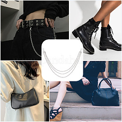 Iron Rhinestone Boot Strap Chains&nbsp;AJEW-WH20042-37