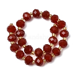 Natural Carnelian(Dyed & Heated) Beads Strands&nbsp;G-D105-B12