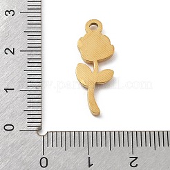 304 Stainless Steel Rhinestone Pendants&nbsp;STAS-D300-01G-01
