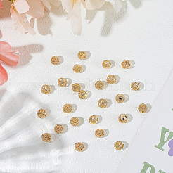 25Pcs 5 Styles Brass Hollow Beads&nbsp;KK-ME0001-81