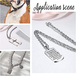 10Pcs 5 Colors PVD Vacuum Plating 304 Stainless Steel Pendants&nbsp;STAS-UN0018-33