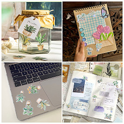 100Pcs Story of Four Seasons PET Stickers Self-Adhesive Stickers&nbsp;DIY-TA0003-69C