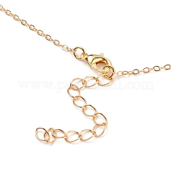 Brass Cable Chain Necklace&nbsp;NJEW-JN03110-02