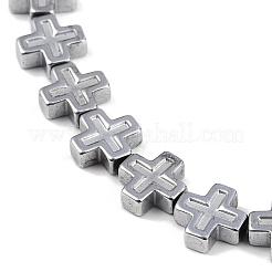 Electroplated Synthetic Non-magnetic Hematite Beads Strands&nbsp;G-K375-D02-02