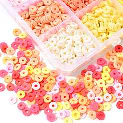 2250Pcs 15 Colors Handmade Polymer Clay Beads&nbsp;CLAY-YW0001-25B