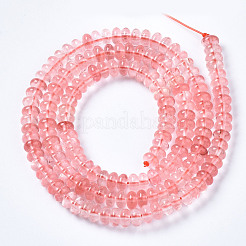 Cherry Quartz Glass Beads Strands&nbsp;G-S366-106