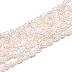 Natural Cultured Freshwater Pearl Beads Strands&nbsp;PEAR-N012-02X