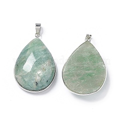 Natural Amazonite Pendants&nbsp;G-P491-06-07