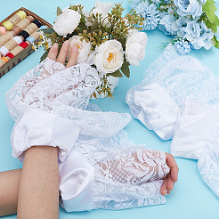 Gauze Lady Tulle Lace Oversleeve&nbsp;AJEW-WH0661-47B