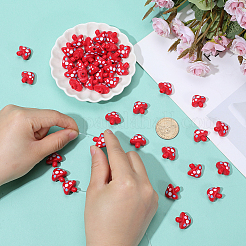 50Pcs Opaque Acrylic Beads&nbsp;OACR-PA0001-78
