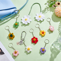 9Pcs Handmade Woven Costume Keychain&nbsp;KEYC-WR00002