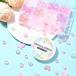 DIY Acrylic Beaded Stretch Bracelets Jewelry Kits&nbsp;DIY-YW0010-06