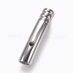 Tarnish Resistant 304 Stainless Steel Bayonet Clasps&nbsp;STAS-O114-050B-P