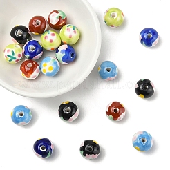 20Pcs 5 Colors Handmade Porcelain Beads&nbsp;PORC-FS0001-18