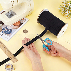 Flat Polyester Folding Elastic Cord&nbsp;OCOR-WH0120-55A