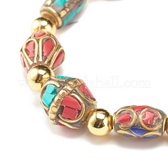 Ethnic Tribal Beaded Stretch Bracelet&nbsp;BJEW-JB07697