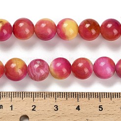 Dyed Natural Agate Beads Strands&nbsp;G-G203-09C-10mm