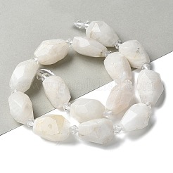 Natural Rainbow Moonstone Beads Strands&nbsp;G-H095-A07-01