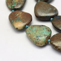 Natural Chrysocolla Beads Strands&nbsp;G-G695-04