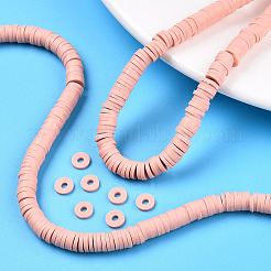 Handmade Polymer Clay Bead Strands&nbsp;CLAY-S094-6mm-A01