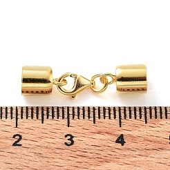 925スターリングシルバーカニカン  コードエンドとスタンプ925個付き  18KGP本金メッキ  26mm  内径：5mm&nbsp;STER-P055-03H-G