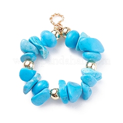 Natural & Synthetic Chip Gemstone Pendants&nbsp;X-PALLOY-JF01395