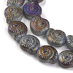 Electroplate Glass Beads Strands&nbsp;EGLA-F164-FR04