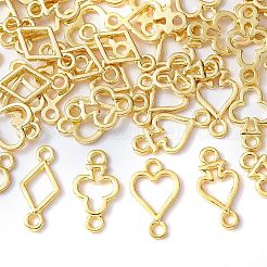 64pcs 4 Style Open Back Bezel Connector Charms&nbsp;FIND-OC0001-74