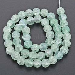 Crackle Glass Beads Strands&nbsp;GLAA-S192-D-008E