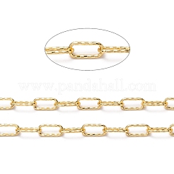 Brass Paperclip Chains&nbsp;X-CHC-I036-27G