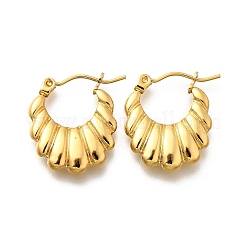 304 Stainless Steel Hoop Earrings for Women&nbsp;EJEW-L296-059G