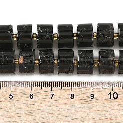 Natural Black Tourmaline Beads Strands&nbsp;G-K245-C13