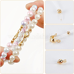500Pcs 2 Colors 316 Surgical Stainless Steel Rondelle Crimp Beads&nbsp;STAS-BBC0008-72