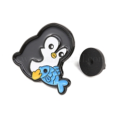 Penguin Alloy Enamel Pins&nbsp;JEWB-G046-03C