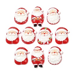 Christmas Opaque Resin Cabochons&nbsp;RESI-K030-03