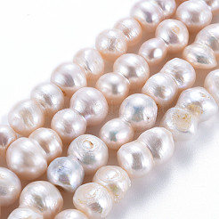 Natural Keshi Pearl Beads Strands&nbsp;PEAR-S020-O01