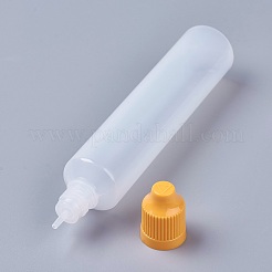 プラスチックビーズ収納ケース  ふた付き  コラム  オレンジ  149x28mm  容量：60ml（2.02液量オンス）&nbsp;CON-WH0043-07A