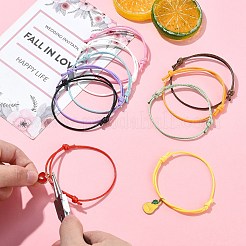 100Pcs 10 Colors Adjustable Waxed Polyester Cord Bracelets Making&nbsp;BJEW-CJ00002