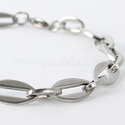 Tarnish Resistant 304 Stainless Steel Chain Bracelets&nbsp;BJEW-N240-10P