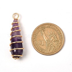 Natural Mixed Gemstone Pendants&nbsp;PALLOY-JF00956